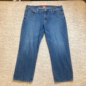 Lucky Brand men’s 361 vintage straight blue denim jeans size 38